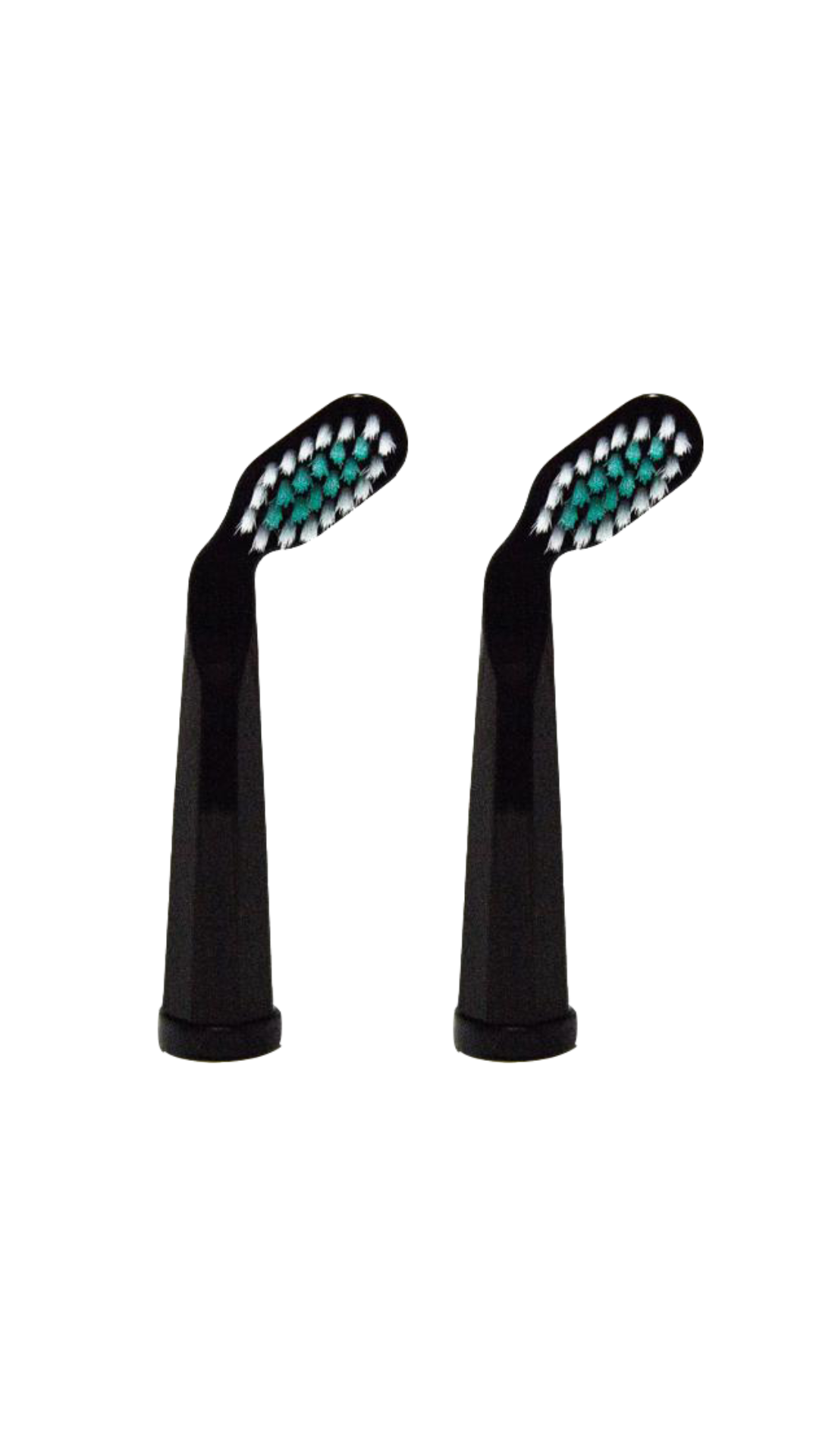 Replacement Toothbrush Heads Perio Black (Pack of 2)